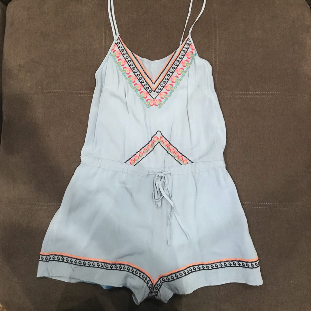 Light blue romper